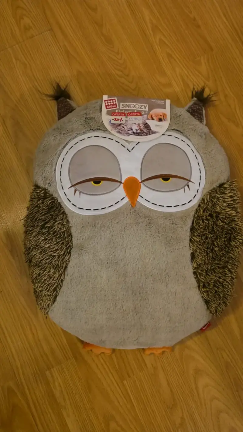 Cojín para mascotas GiGwi Snoozy búho