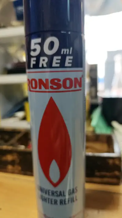 Recarga de gas universal Ronson 300 ml - miniatura 1