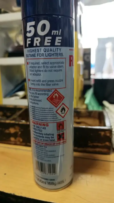 Recarga de gas universal Ronson 300 ml - miniatura 2