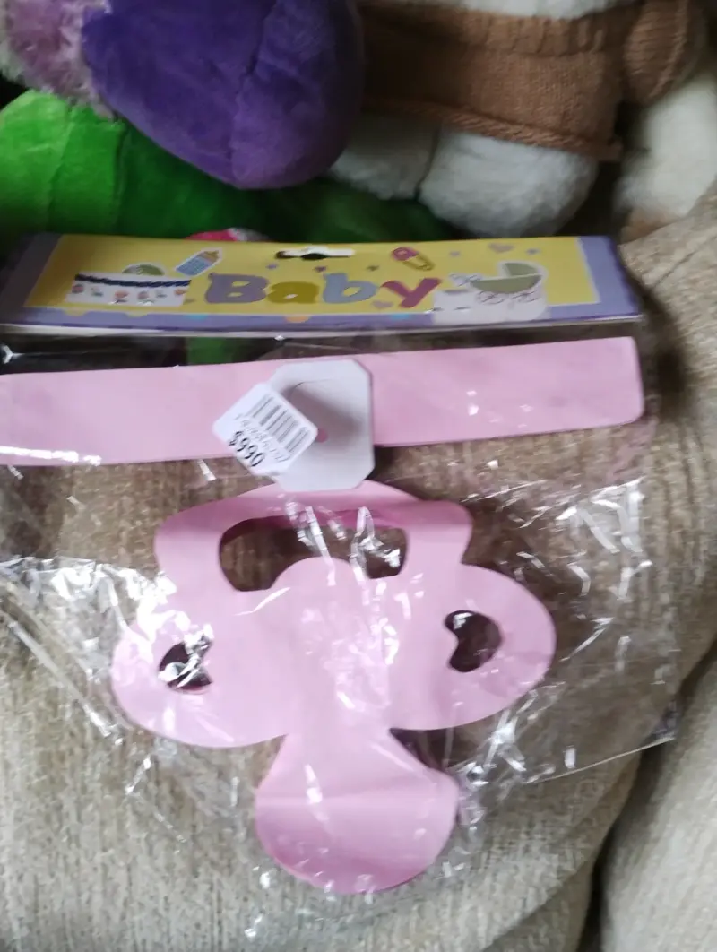 Set de accesorios para bebé rosado