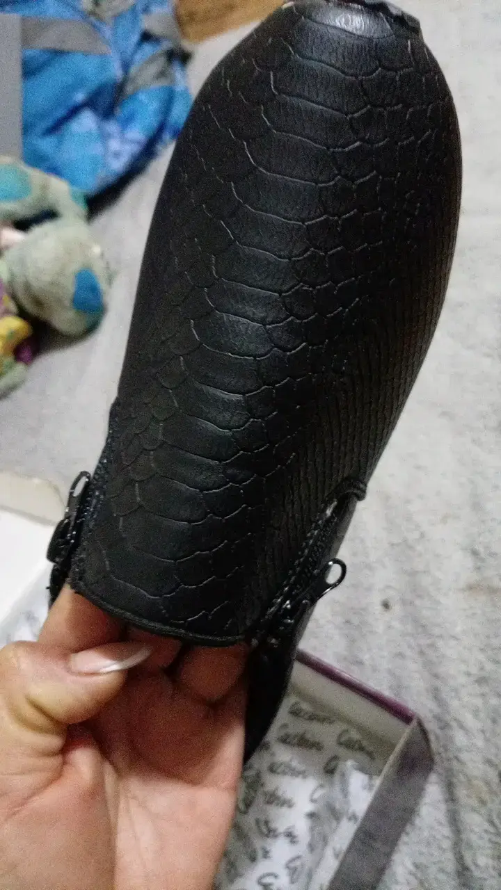 Zapatillas negras de plataforma estilo casual - 3