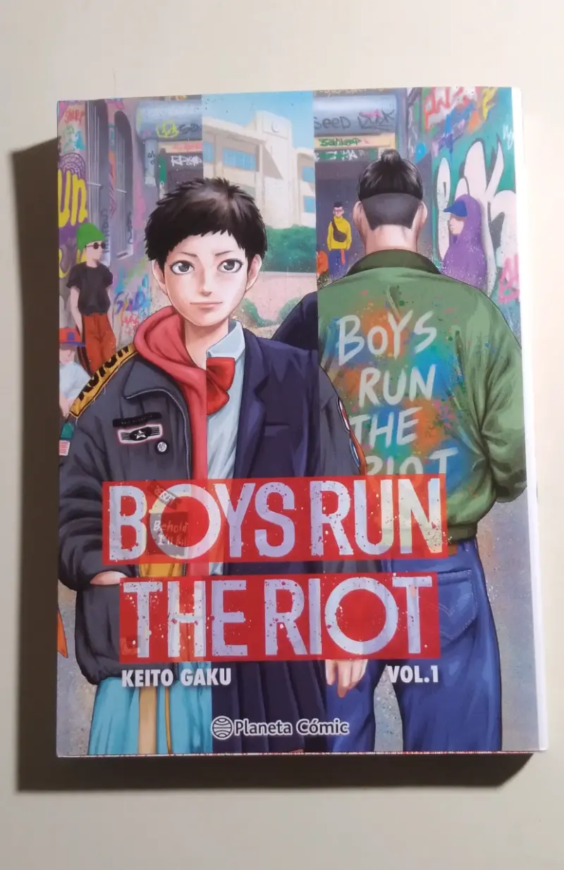 Manga Boys Run the Riot Vol. 1 de Keito Gaku