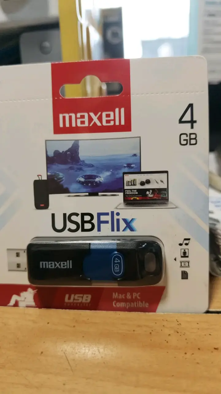 Pendrive Maxell USBFlix 4GB para Mac y PC