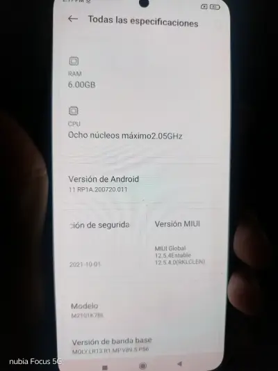 Redmo note 10s en buen estado - miniatura 4
