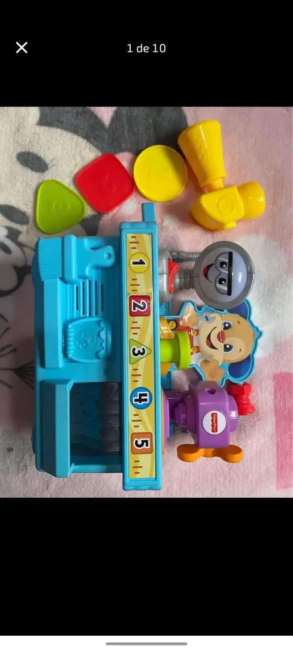 Juguete educativo Fisher-Price con formas y colores - 1