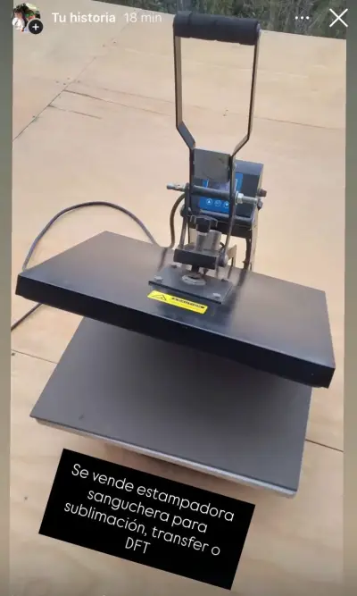 Estampadora para Sublimación y Transfer - miniatura 1