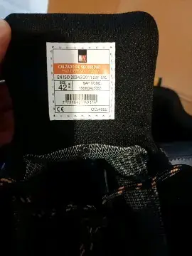 Botas de trabajo HW azul con refuerzo - miniatura 6