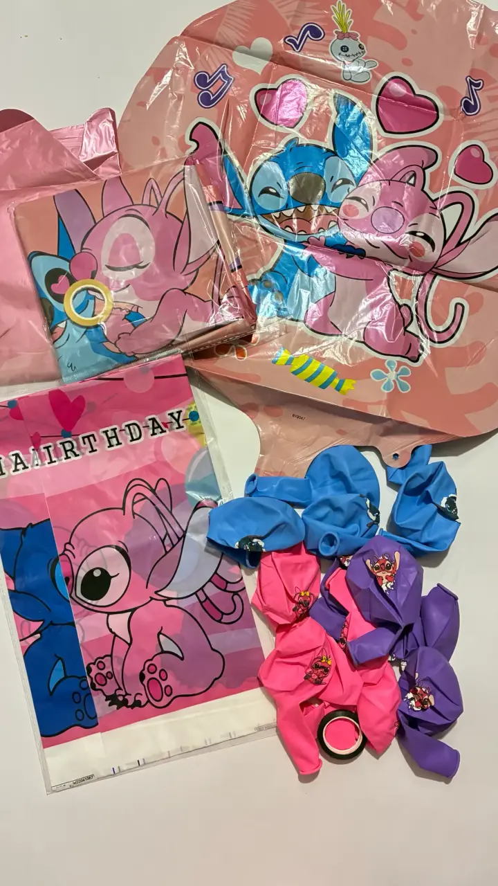 Set cumpleaños Stitch - 1