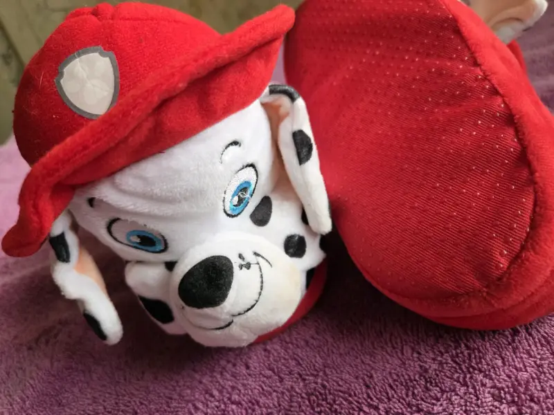 Pantuflas de peluche infantil Paw Patrol - 1