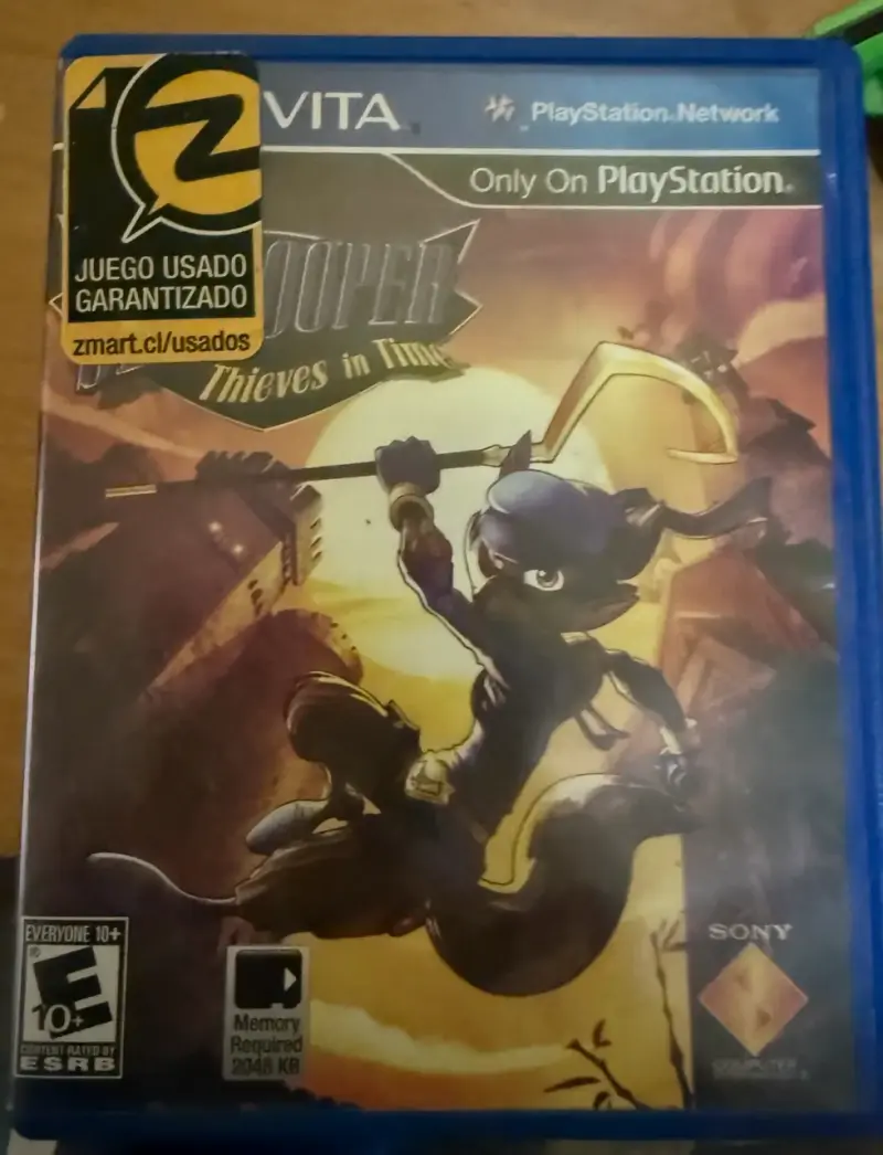 Juego PS Vita Sly Cooper: Thieves in Time usado - 1