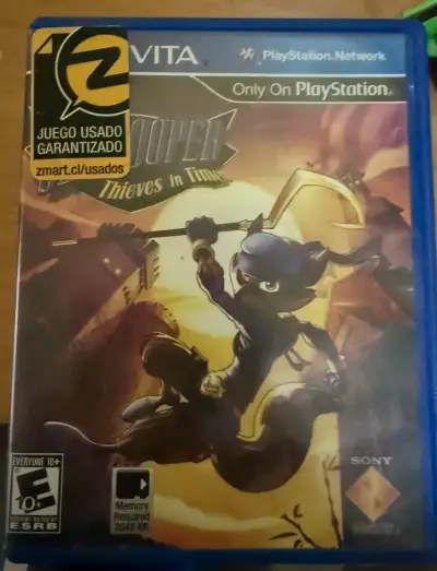 Juego PS Vita Sly Cooper: Thieves in Time usado - miniatura 1
