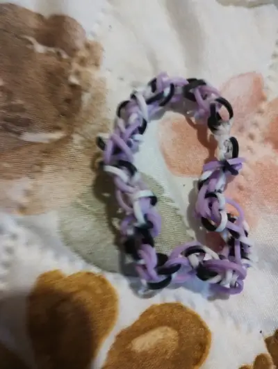 Set de Pulsera de goma elástica tricolor - miniatura 7