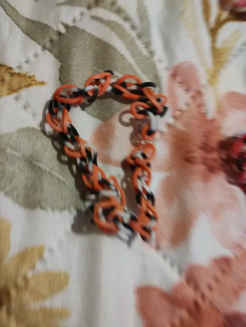 Set de Pulsera de goma elástica tricolor - 9
