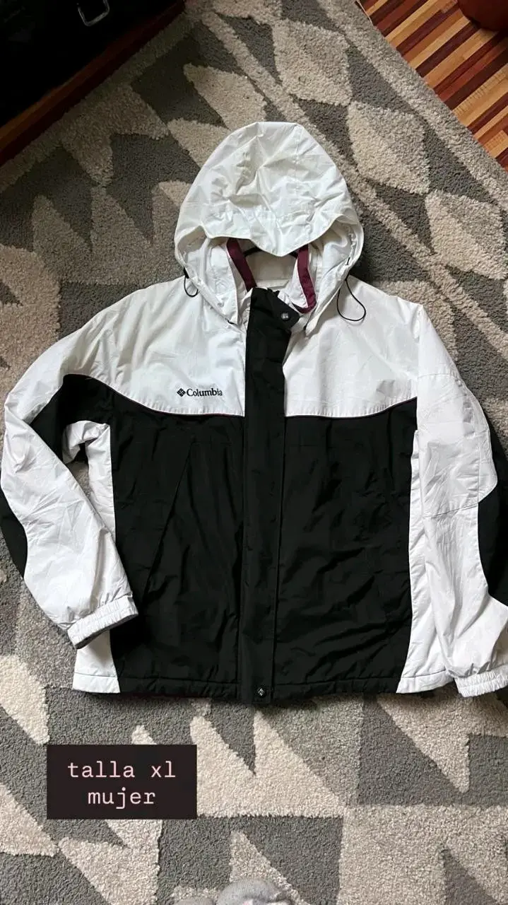 Chaqueta impermeable Columbia mujer talla XL