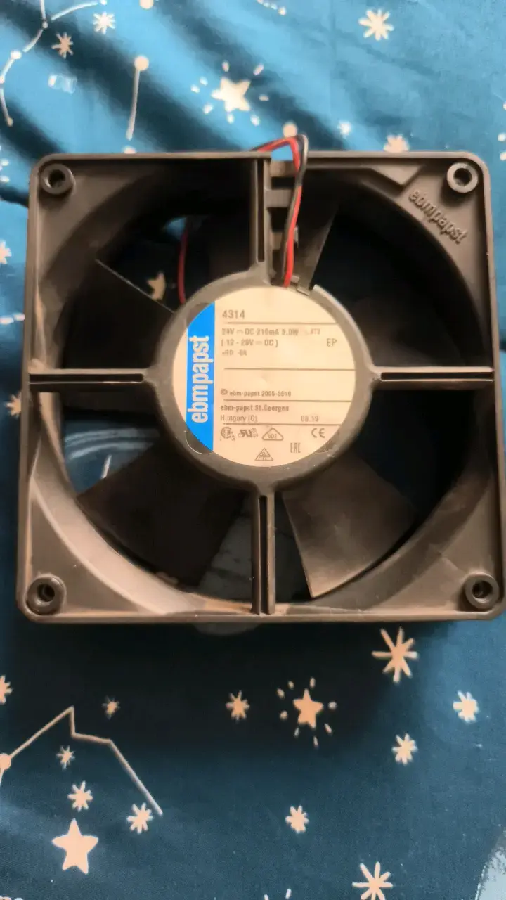 Ventilador axial ebm-papst 4314 24V DC - 1