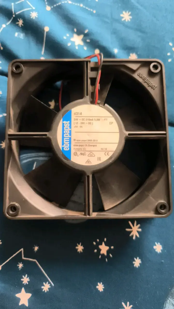 Ventilador axial ebm-papst 4314 24V DC - 2