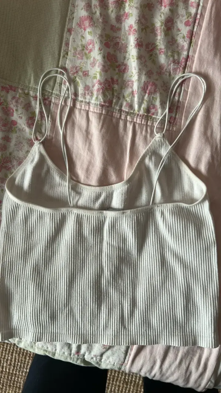 Top blanco de tirantes Zara Talla xs - s - 3