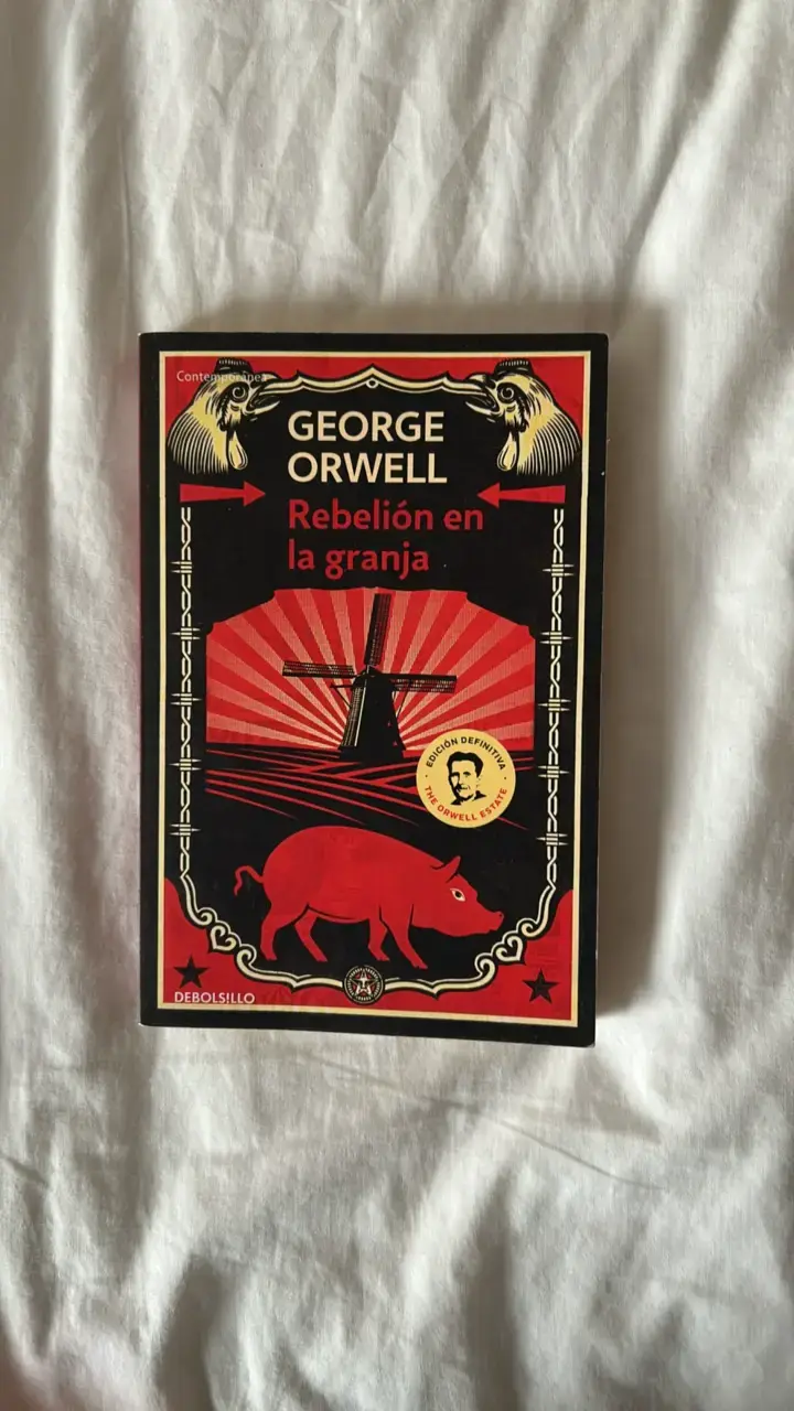 Libro Rebelión en la Granja de George Orwell