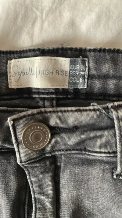 Shorts de mezclilla grises Sybilla - miniatura 2