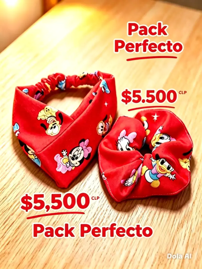 Pack de accesorios para el cabello Disney - 1