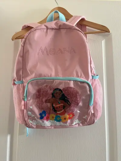 Mochila infantil Moana rosa - miniatura 1