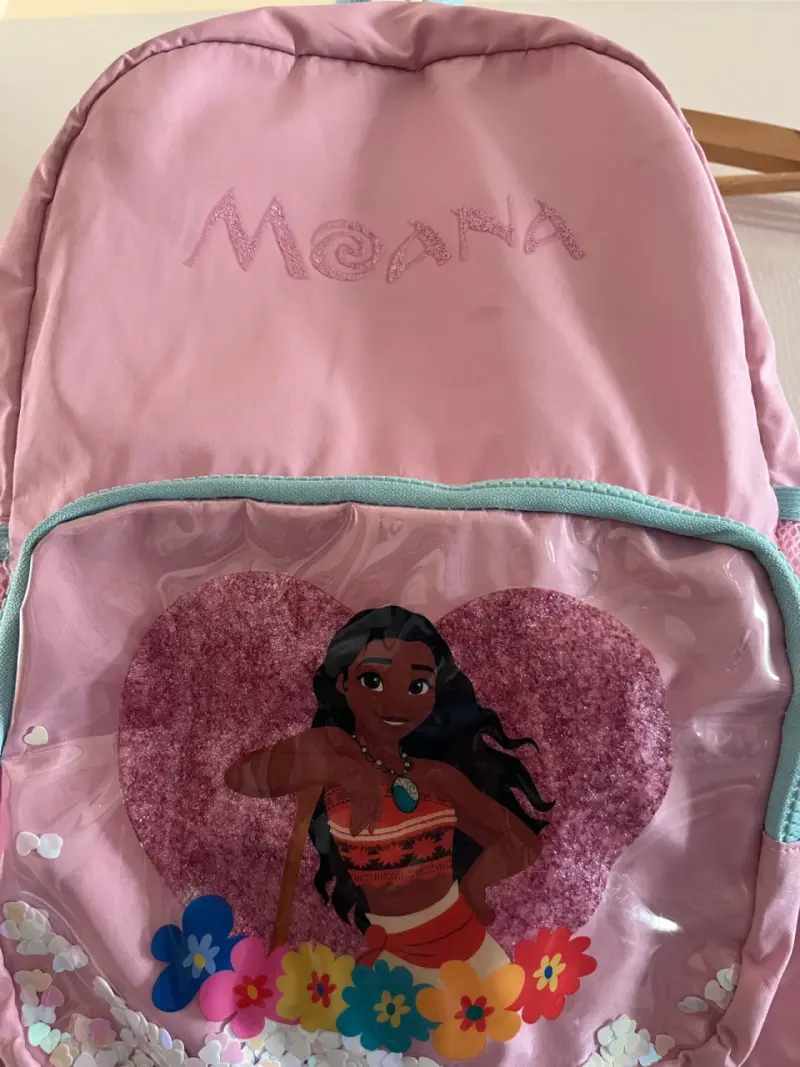 Mochila infantil Moana rosa - 2