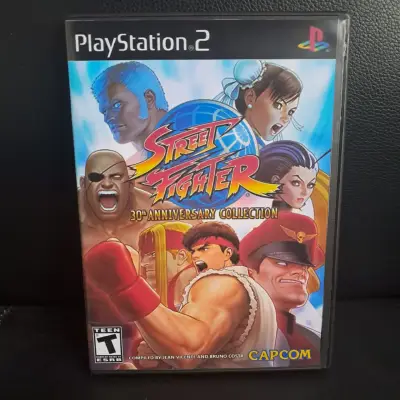 Street Fighter 30th PS2 (dvd-r) - miniatura 1