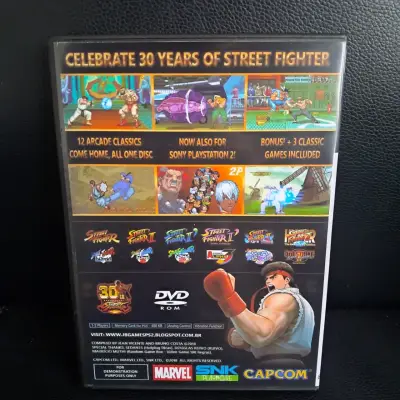 Street Fighter 30th PS2 (dvd-r) - miniatura 2