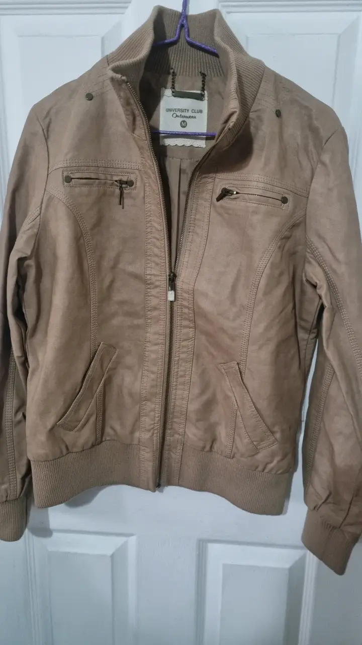 Chaqueta beige University Club para hombre - 1