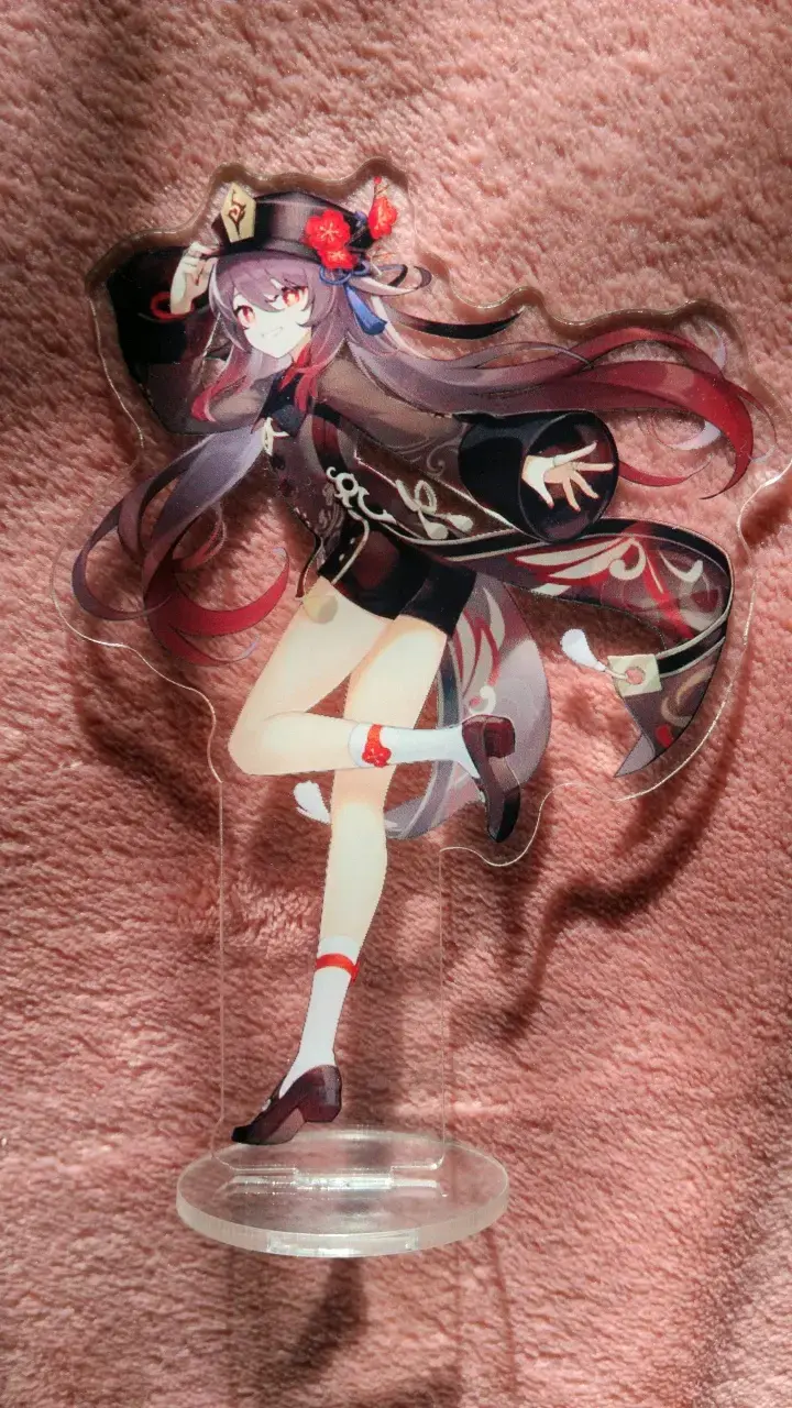 Figura acrílica de Hu Tao Genshin Impact