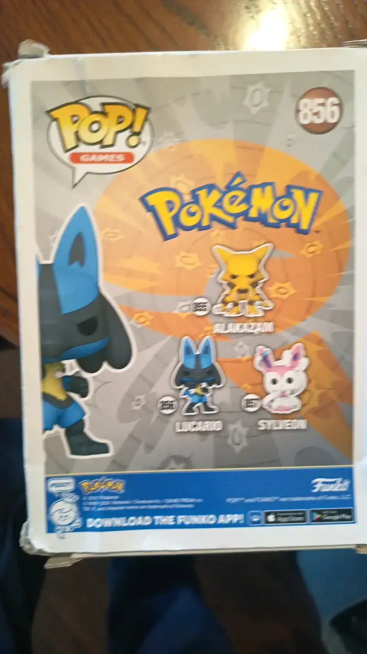 Figura Funko Pop Lucario Pokémon 856 - 3