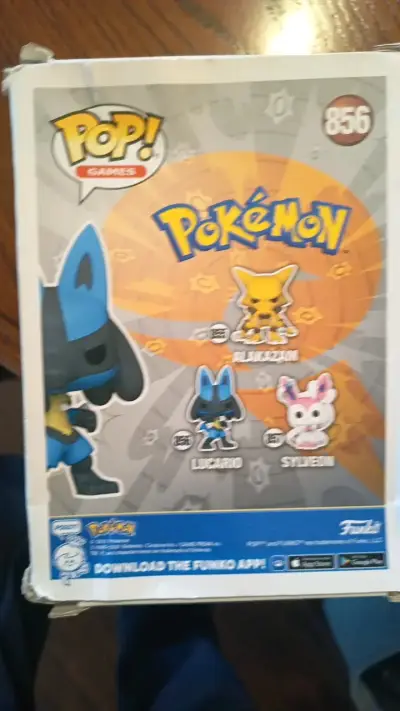 Figura Funko Pop Lucario Pokémon 856 - miniatura 3