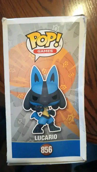 Figura Funko Pop Lucario Pokémon 856 - miniatura 4