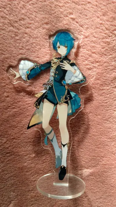 Figura acrílica de Xingqiu Genshin Impact - miniatura 1