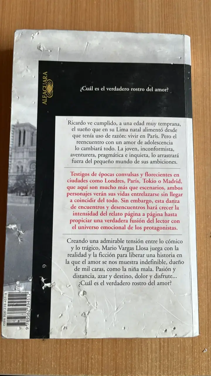 Libro 'Travesuras de la niña mala' de Mario Vargas Llosa - 2