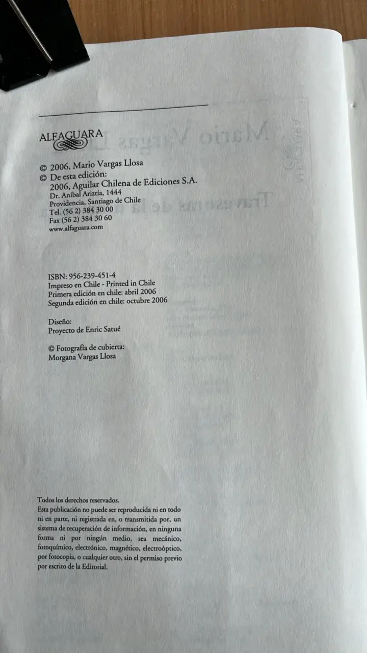 Libro 'Travesuras de la niña mala' de Mario Vargas Llosa - 3