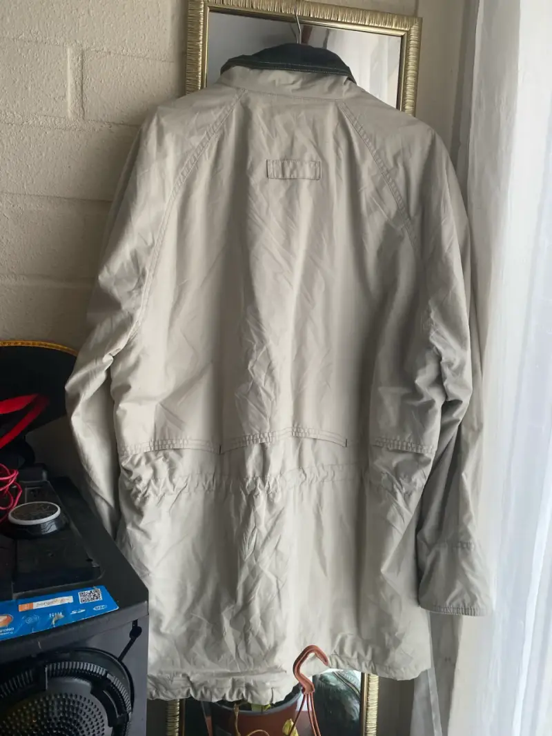 Chaqueta de invierno beige para hombre - 3