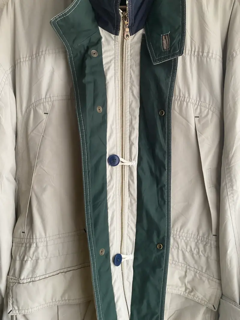 Chaqueta de invierno beige para hombre - 4