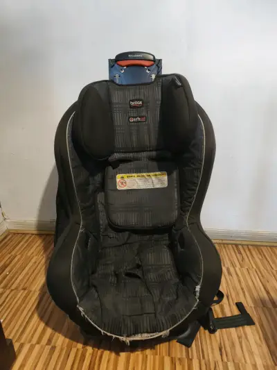 Silla de auto Britax Boulevard negra usada - miniatura 1