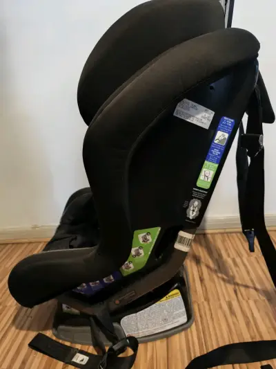 Silla de auto Britax Boulevard negra usada - miniatura 2