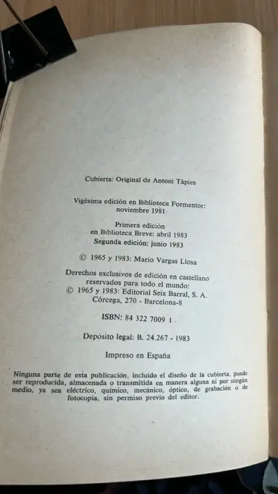 Libro 'La Casa Verde' de Mario Vargas Llosa - miniatura 2