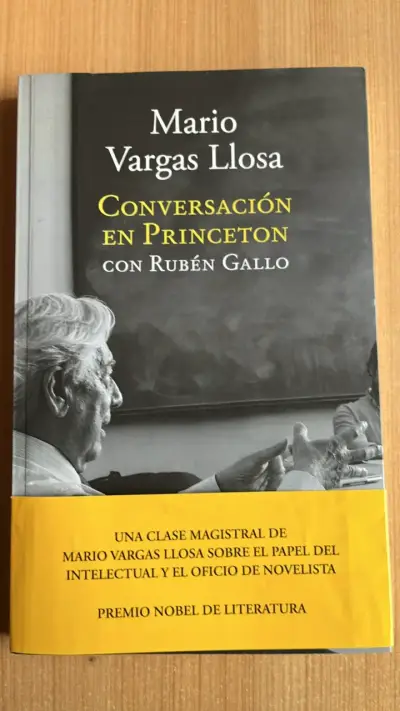 Libro 'Conversación en Princeton' de Mario Vargas Llosa - miniatura 1
