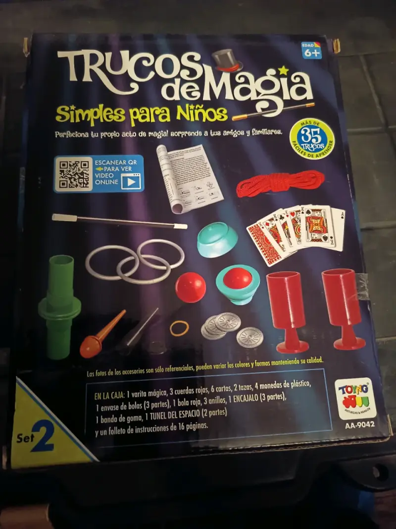 Set de Trucos de Magia para Niños 35 Piezas - 1