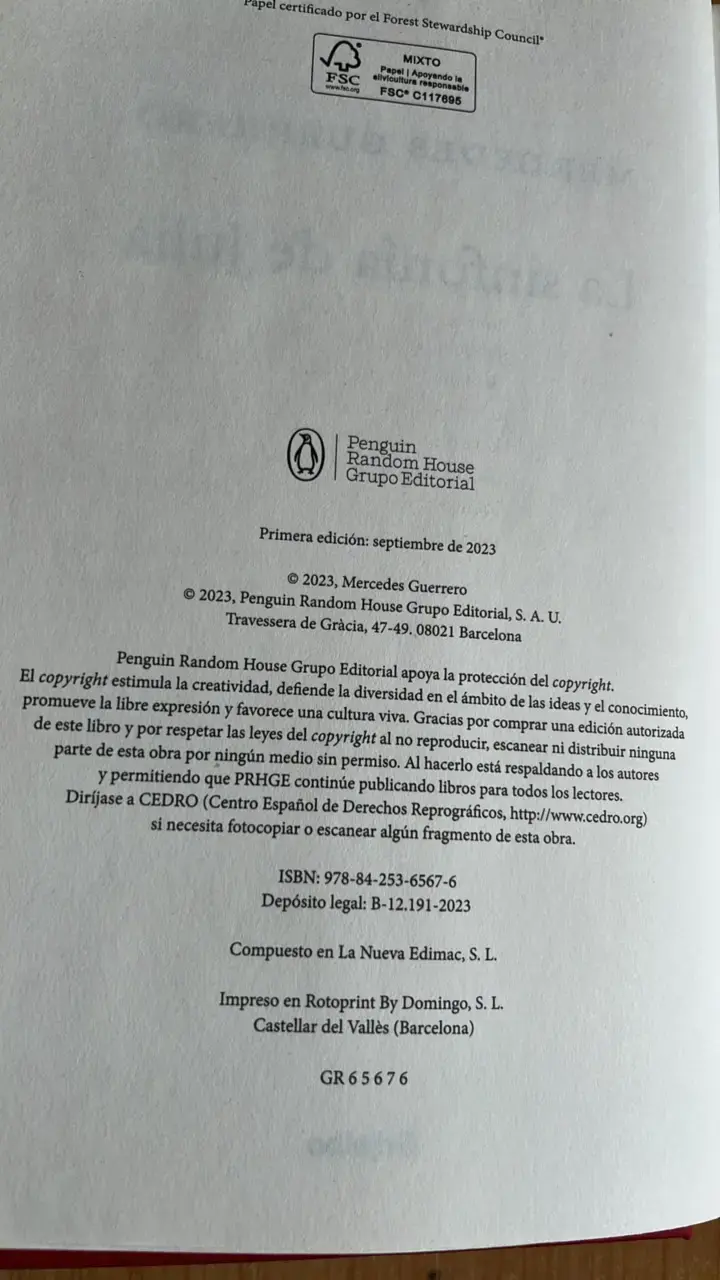 Libro 'La Sinfonía de Julia' de Mercedes Guerrero - 4