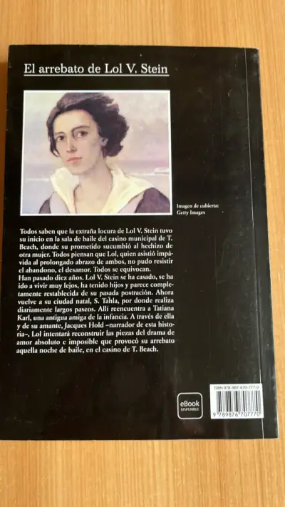 Libro 'El Arrebato de Lol V. Stein' de Marguerite Duras - miniatura 2