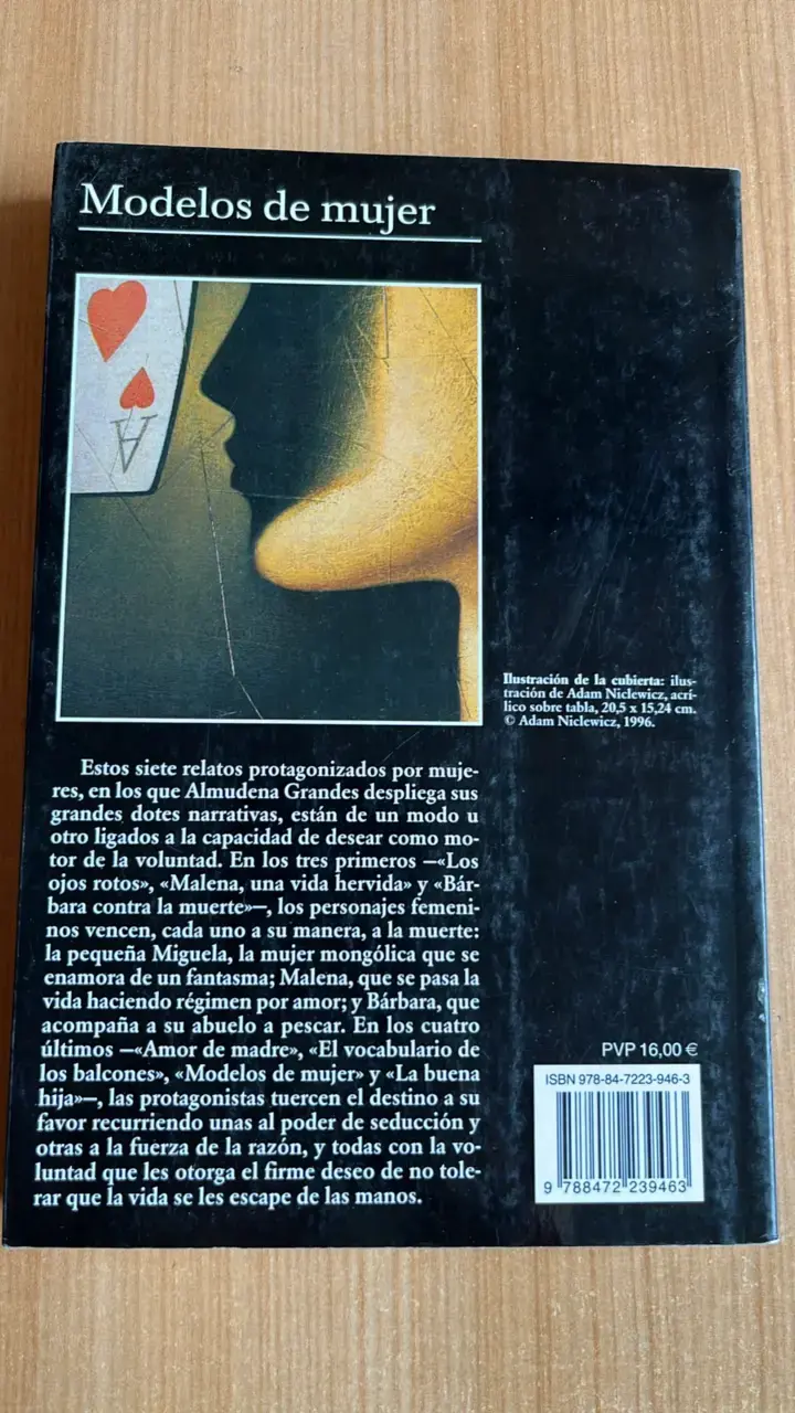 Libro 'Modelos de Mujer' de Almudena Grandes - 2