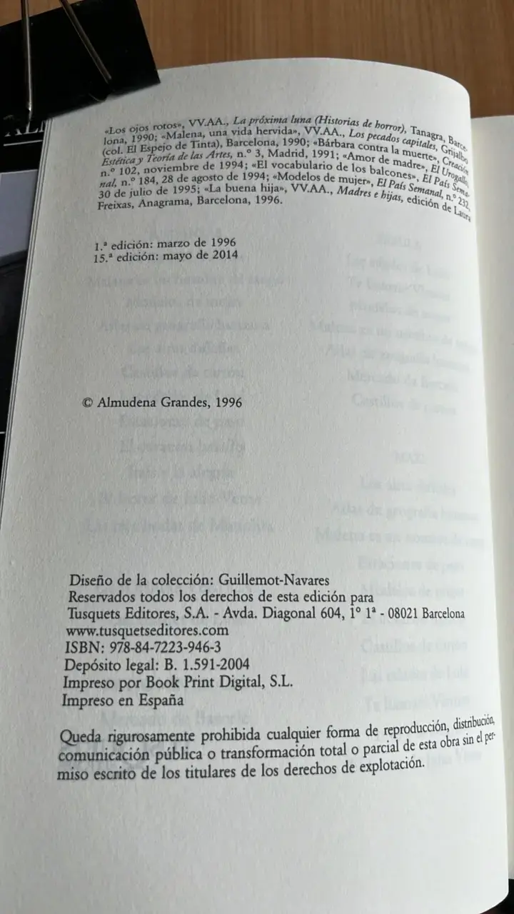 Libro 'Modelos de Mujer' de Almudena Grandes - 3