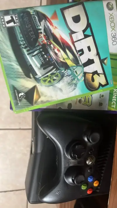 Consola Xbox 360 con juegos y control - miniatura 4
