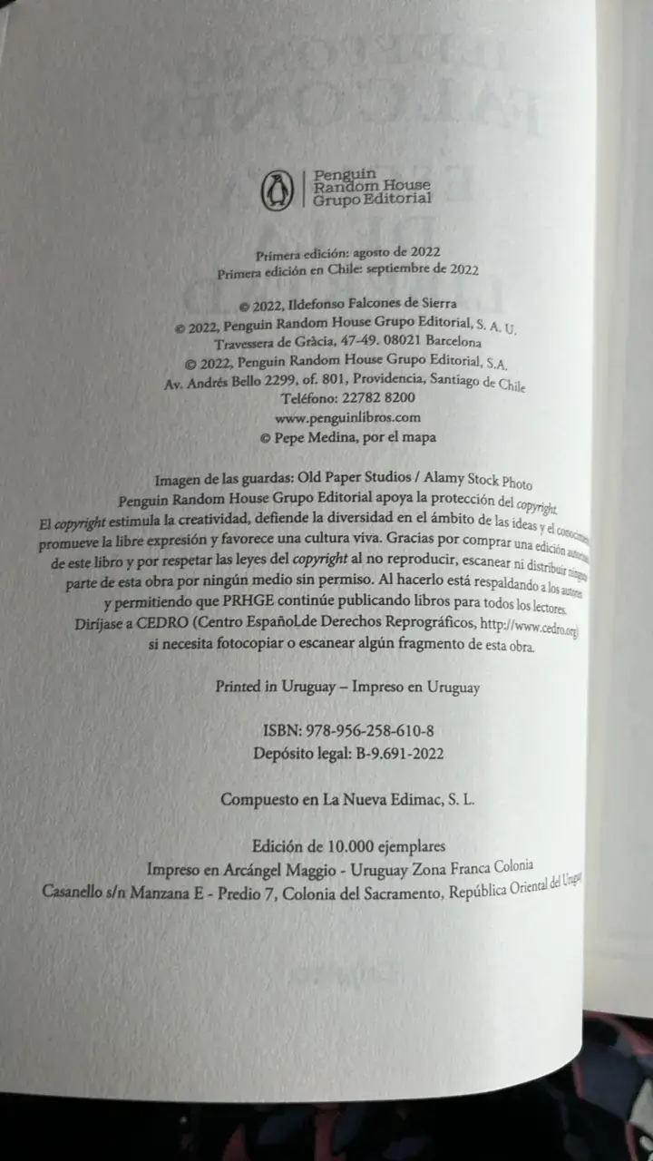 Libro 'Esclava de la Libertad' de Ildefonso Falcones - 3