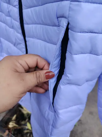 Chaqueta acolchada lila Icono XL - miniatura 2